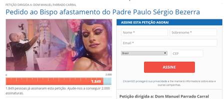 Petição on-line