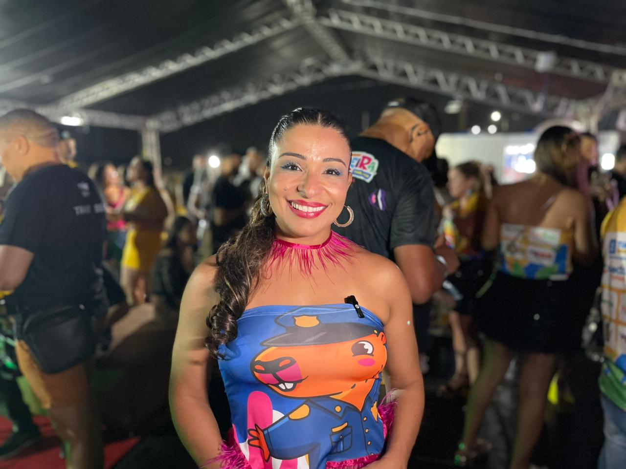 Secretária municipal de Segurança Pública e Cidadania, Mariely Vilhena